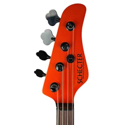 Schecter USA Custom Shop Michael Anthony Signature Bass 2016 - Handsigned - Inferno Orange image 9