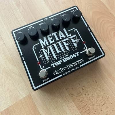 Electro-Harmonix Metal Muff Distortion with Top Boost 2006 - Present - Black image 3
