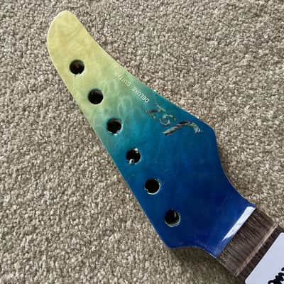 JSZ Maple Wood Guitar Neck, Rosewood 24 Frets Fingerboard image 5
