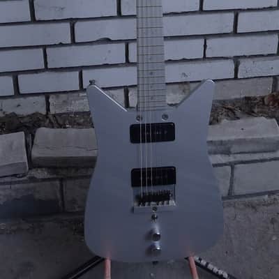 Obstructures 0.750 2016 clear solid aluminum guitar image 6