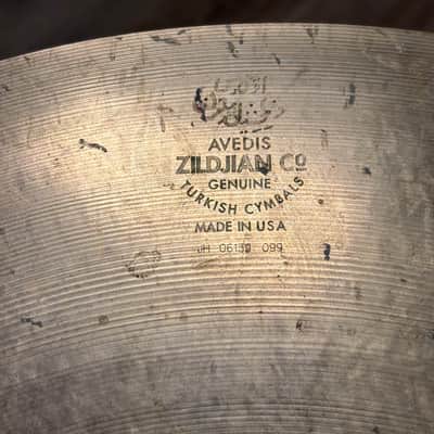 Zildjian 20" A Custom Medium Ride Cymbal 2658g image 3