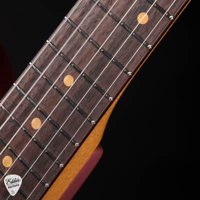 2024 - Suhr Eddie's Guitars Exclusive Roasted Classic T Antique - Burgundy Mist image 9