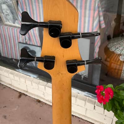 Carlo Robelli 4 String Electric Bass Guitar - Matte Black image 6