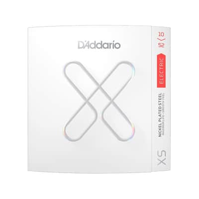 D'Addario XS Coated Electric Nickel Wound 10-52 Light Top/Heavy Bottom image 1