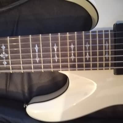 Schecter Demon-7fr 2020-2023- Vintage White image 11