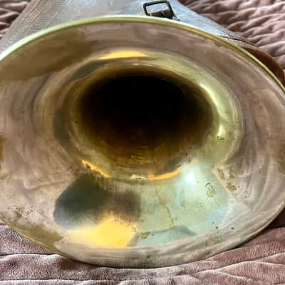 EXTREMELY RARE Taylor & Horn Tenor - High Pitch 1910 - Silver image 8