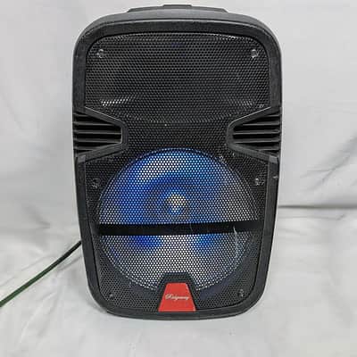 Ridgeway QS-805 Portable Audio Bluetooth - Portable - Woofer Rechargeable Speaker with Long-Lasting Battery USB/FM Radio/AUX in/Mic in/with LED Light - Black image 5