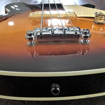 1998 Epiphone Jack Casady Signature Bass Rare Sunburst image 14