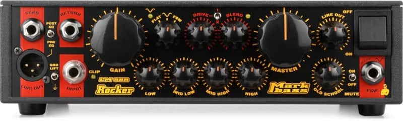 Markbass Little Mark Rocker 58R 500-watt Bass Amplifier Head image 1