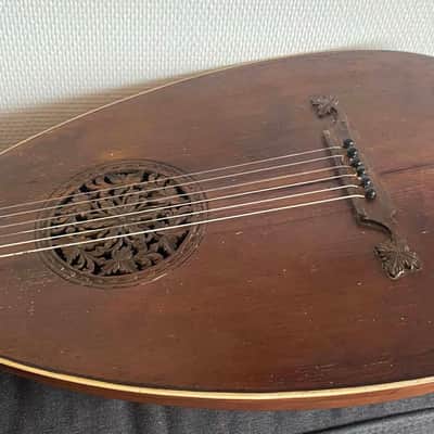 Schonbach Guitar-lute ./ Luth from 1900s image 9