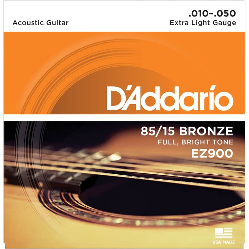 D'Addario A-Guit.Strings EZ900 10-50 85/15 Bronze - Acustic Guitar Strings image 1