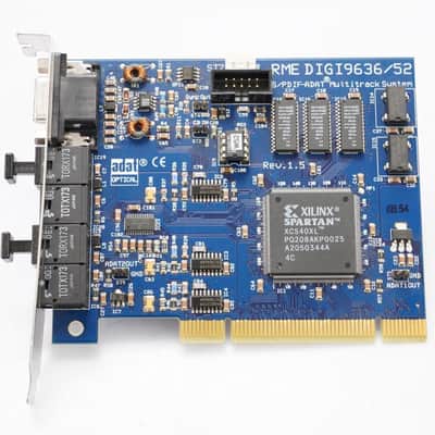 RME DIGI9636/52 PCI ADAT SPDIF Audio Interface Card w/ Expansion Board #53104 image 4