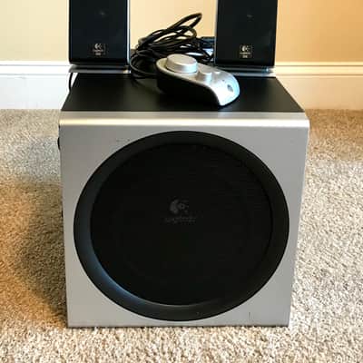 Logitech Z-2300 THX Certified Computer Media 2.1 Speaker System Monitors in Original Box image 1