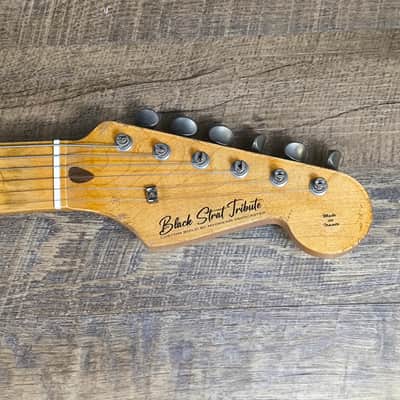 MyDream Partcaster Custom Built - Gilmour's Black Strat Tribute image 7