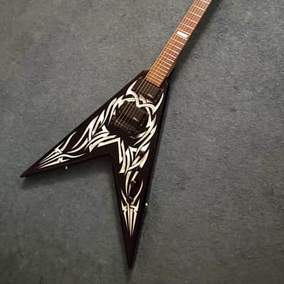 B.C. Rich KKV Kerry King V Signature Series Flying V Guitar Tribal image 13