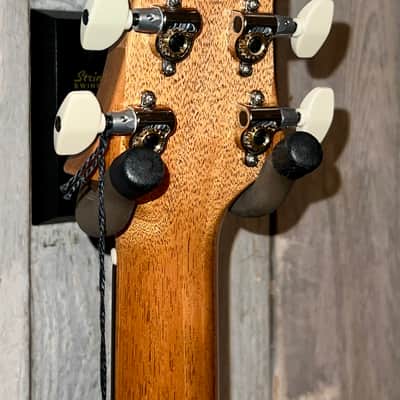PRS Hollowbody II Piezo  Electric Guitar, Faded Blue Jean, Insane Flame, Help Support Small Business & Buy It Here ! image 12