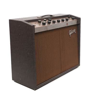 1964 - Gibson Gibson Hawk GA25 RVT — 2×10 Tube Combo - Brown Tolex image 2