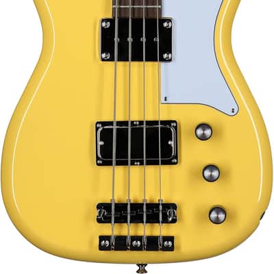 Epiphone Newport Bass Guitar, Sunset Yellow image 2