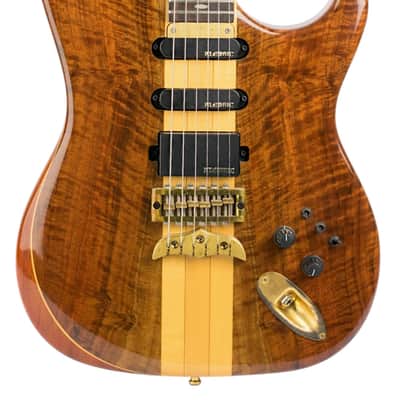 Circa 2000 Alembic CSLG6 "California Special" Electric Guitar Natural #00CS12423 image 3
