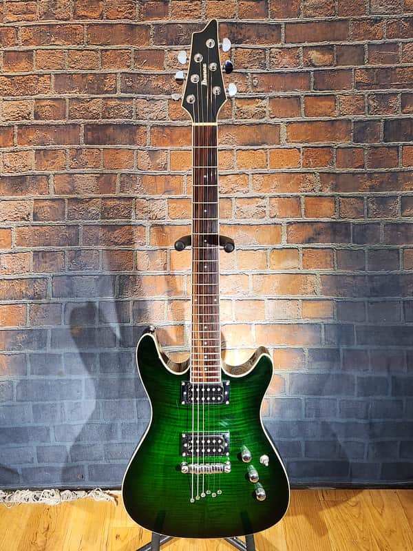 Ibanez SZR520-TEB Standard Transparent Emerald Burst image 1
