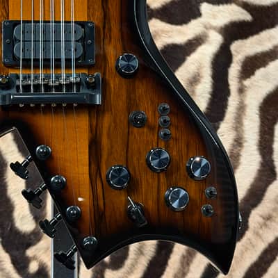 B.C. Rich Custom Shop Bich 10 2026 - Black Limba Tobacco Burst image 3
