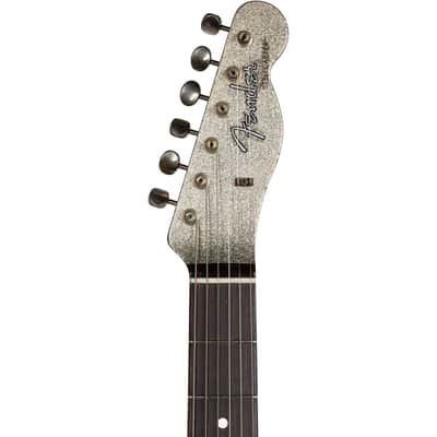 Fender Custom Shop ‘60 Telecaster Custom Thinline - Aged Silver Sparkle image 4