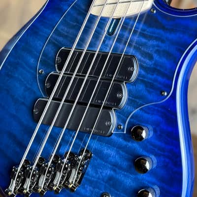 Dingwall Guitars Combustion C3 5 String - Indigoburst - Quilt Maple Top image 11