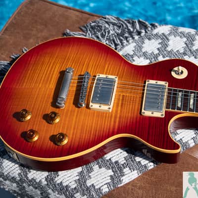 1989 Gibson ‘59 Les Paul Pre-Historic Flametop Reissue - '57 Classic PAF's! - AAAA Killer Top! Heritage Cherry Sunburst - Yamano Export w OHSC & Pro Set Up! (Perfect Frets/Action/Intonation) image 18