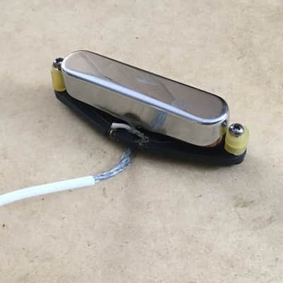 Vintage Original Fender Guitar Neck Pickup Tele American Telecaster USA #048609 Black Bobbin image 2
