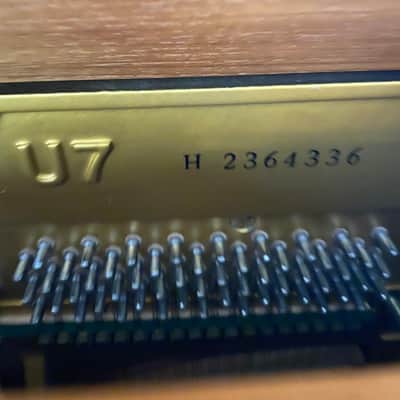 Yamaha U7 Upright Piano late 70's - Teak image 11