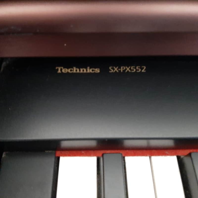 Technics SX-PX552 Electric Piano - Mahogany | Reverb