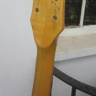 1960s Mosrite Joe Maphis Body and Neck Project - Original - Natural image 6