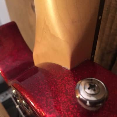 Brownsville Thug Electric Guitar Red Sparkle image 8