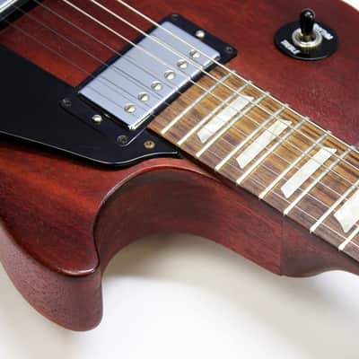 Gibson Les Paul Studio Vintage Mahogany 2007 - Worn Cherry **Only 7.2 lbs!! - Upgraded Bridge** image 11