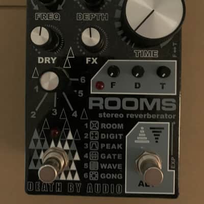 Death By Audio Rooms Stereo Reverb 2020 - Black Sparkle image 2