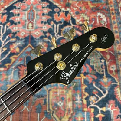 1995 Fender Pro Feel Lyte Series PJR-94 with FEQ-3A Active EQ - Original Gig Bag image 5