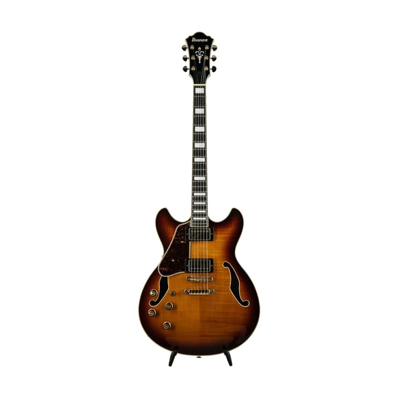 Ibanez Artcore AS93FML-VLS Expressionist LH Acoustic-Electric Guitar, Violin Sunburst, PW2105XXXX image 1