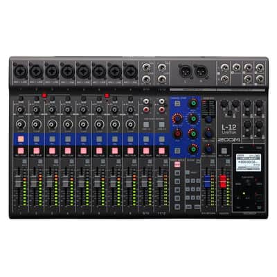 Zoom LiveTrak L-12 12-Channel Digital Mixer and Recorder Restock Deal image 1