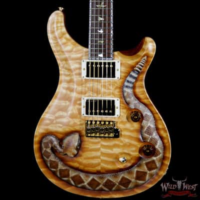 PRS Private Stock Wild West Exclusive Custom 24 Snake LTD # 3 of 6 Hand Carved Quilt Maple Top image 3