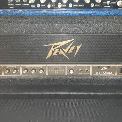 Immagine Peavey VTM 60 Vintage Tube Modified Series 60-Watt Guitar Head Late 1980s - Black - 2