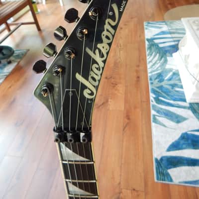 Jackson Soloist SL1 1990 Eerie Dess Swirl OHSC image 13