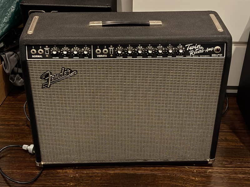 Fender '65 Vintage Reissue Twin Reverb 2x12" 85W Combo Amp mid 2010s image 1