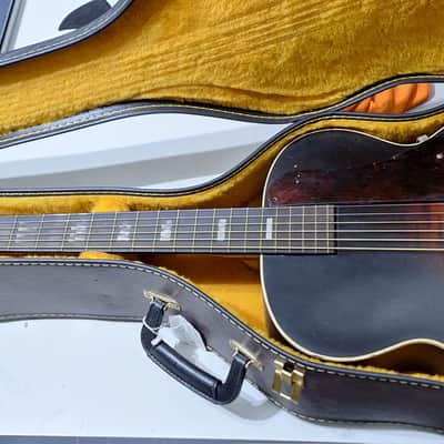 1937 Harmony F-Hole Archtop W/ Mini-Snakehead Headstock (Gibson L-50) image 15