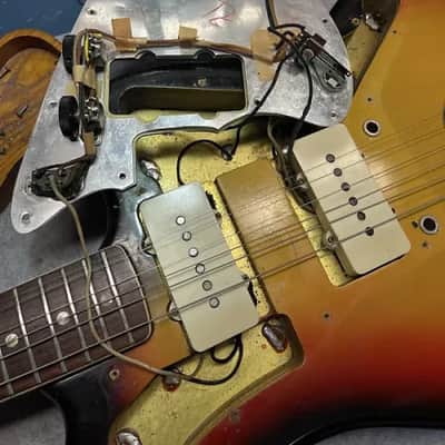 Fender Jazzmaster 1966 Sunburst Originale imagen 6