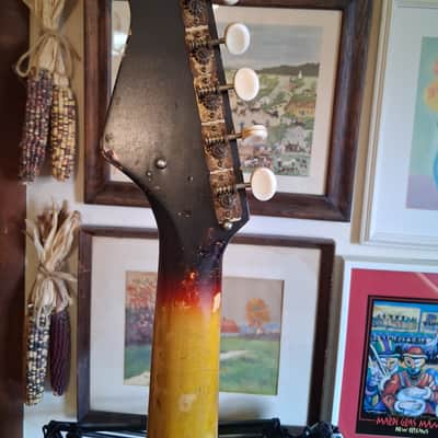 ~VINTAGE 1967 Kent Americana Sunburst Electric Hollowbody Guitar~ image 10