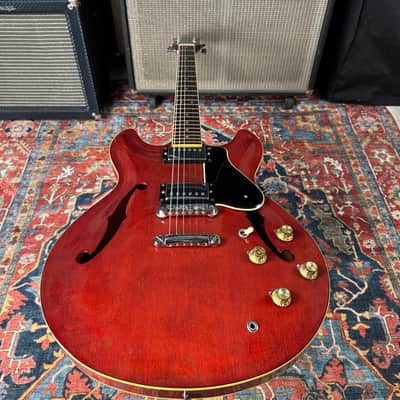 Yamaha SA700 Semi Hollowbody ES335 Type Persimmon Red 1979 image 11