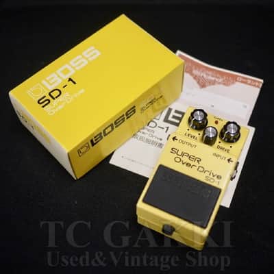 初年度 A基板 NEC C4558C 日本製 Japan BOSS SD-1 中古】BOSS / SD-1 / Made in Japan / NEC C4558C 【新宿店】【5/11