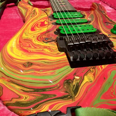 Ibanez Universe UV77 MC - Multicolour 1990 image 3