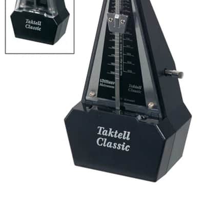 Wittner 829161 Taktell Classic Series 29 Metronome Black/Silver Plastic Casing - No Bell image 3