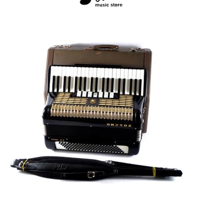Immagine Top German Made LMM Accordion Hohner Verdi III N - 120 bass, 10 reg./Master switch+Original Hard Case & Brand New Leather Shoulder Straps ~ VIDEOS - 19